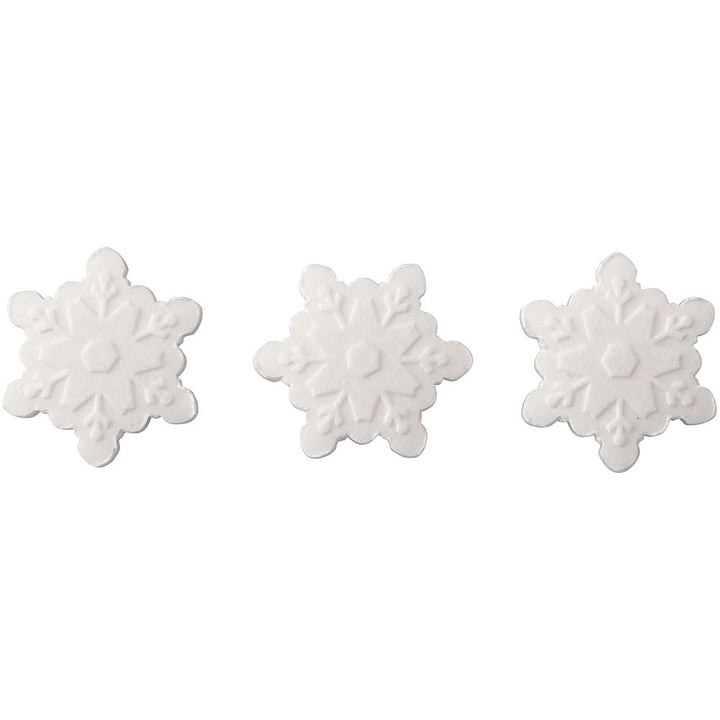 WILTON Baking Icing Decorations Snowflakes 1OZ 28G 710-5806