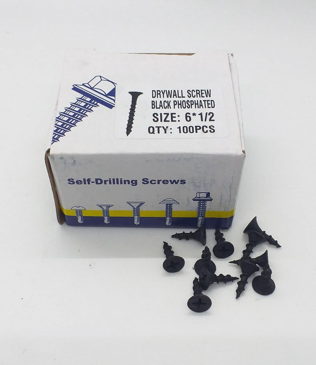 Screw Self Drilling 6 X 1/2" 100PCS Box