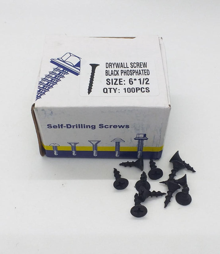 Screw Self Drilling 6 X 1/2" 100PCS Box