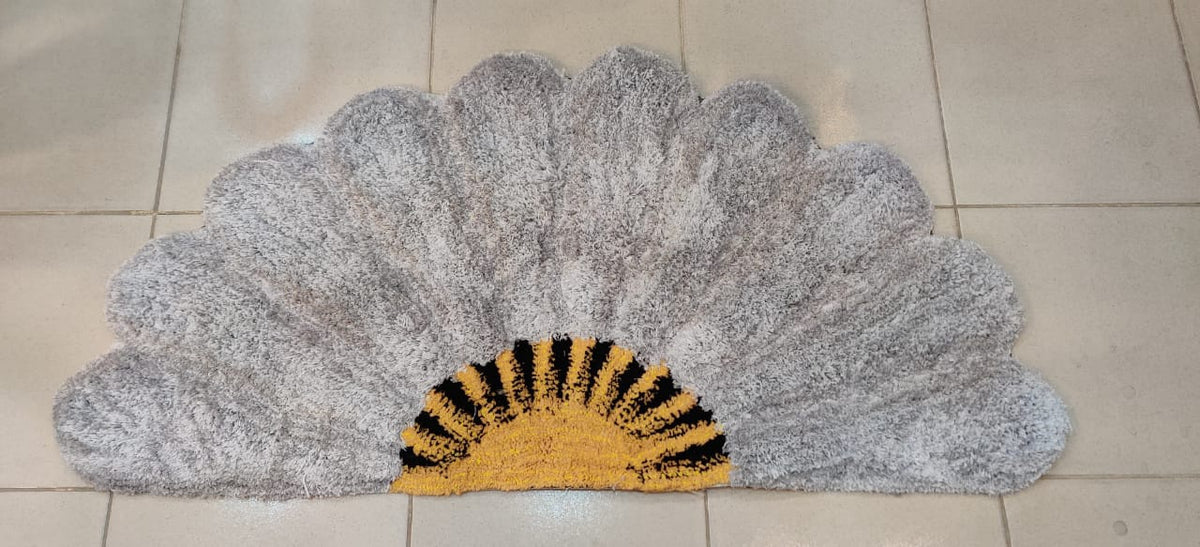 Floor Mat SE-87 Half Fan Rug Carpet 70X140CM