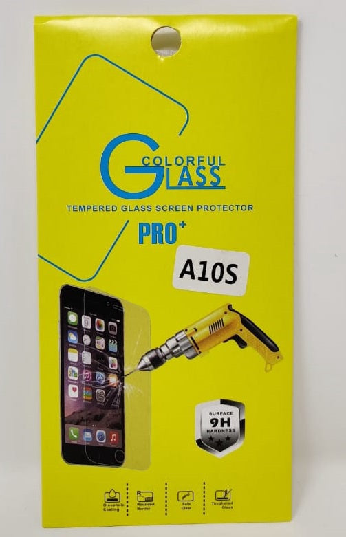 GENERIC Phone Screen Protector for Samsung A10S Tempered Glass Pro+ Colorful Glass
