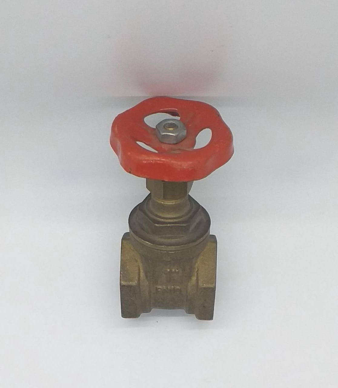 Gate Valve 1" Brass Italy
