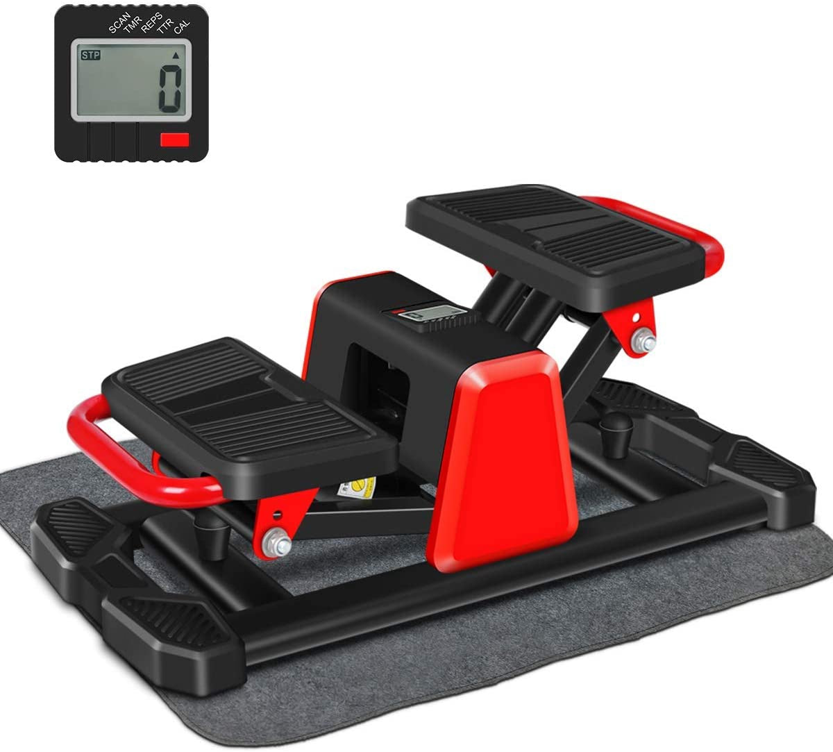 BEOUZO Exercise Machine Indoor Stairs, Women Men Portable Home Gym, Sport Mode Climbing V Mode