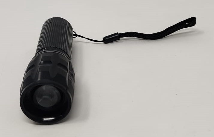 GENERIC Torch Light LED 1 Cell Flashlight Zoom 5M J.f.n.v