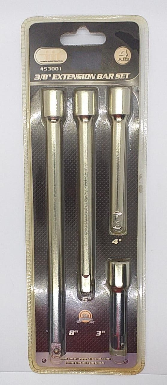 Extension Bar Set 4PCS 3/8" Iit #53001