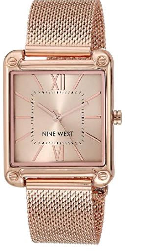 NINE WEST Watch Women Bracelet Rose Gold 2090RGRG
