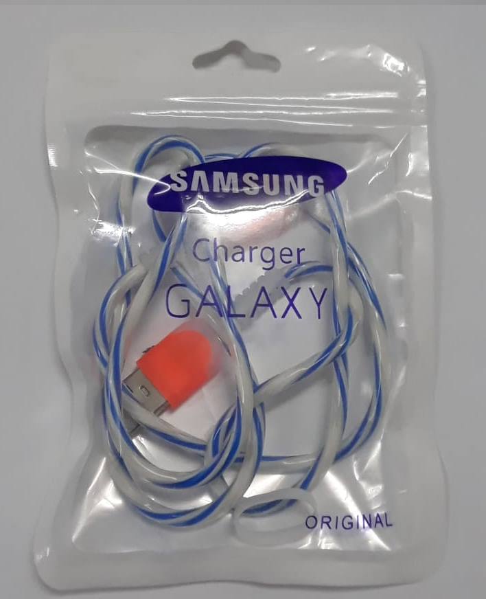 GENERIC Samsung USB Cable Galaxy White & Blue