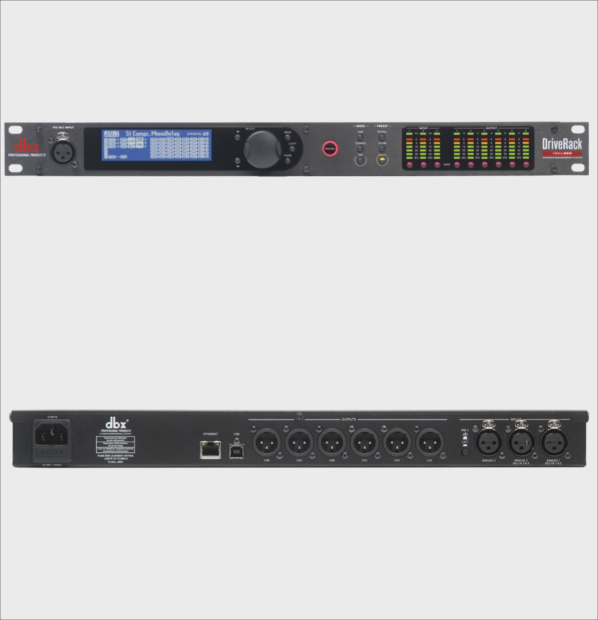 DBX Dsp Digital Signal Processor Driverack VENU360