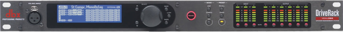 DBX Dsp Digital Signal Processor Driverack VENU360