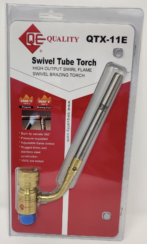 QE QUALITY Hand Torch QTX-11E Swivel Tube Torch