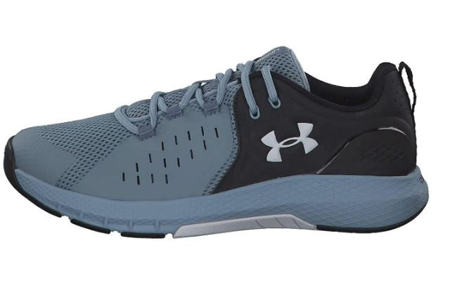 UNDER ARMOUR Footwear Men's Charged Commit 2.0 Running Shoe Black (002)/ASH Gray