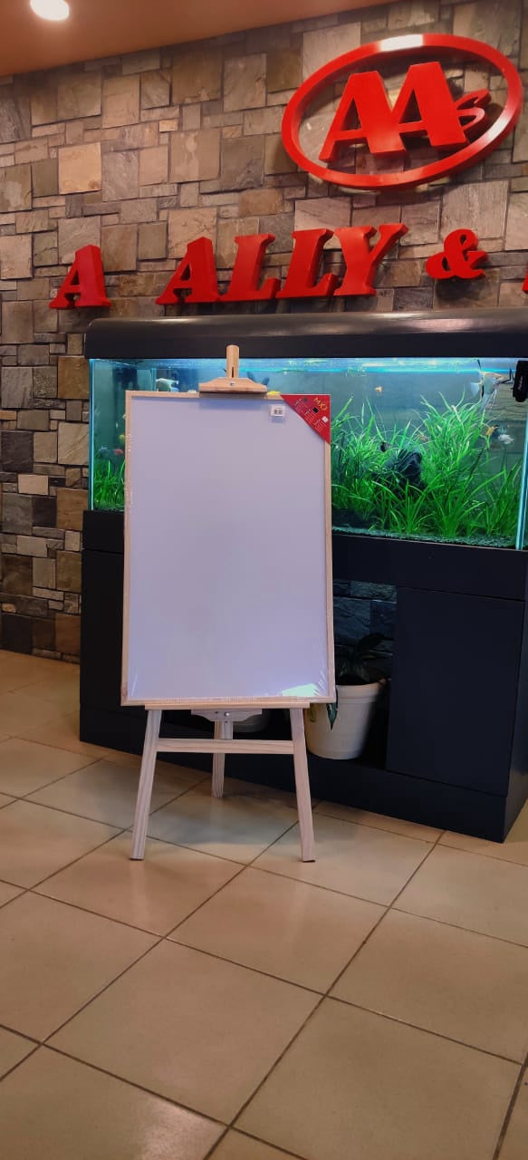 Easel Stand & Board Wood Frame 2' X 3' 60X90CM
