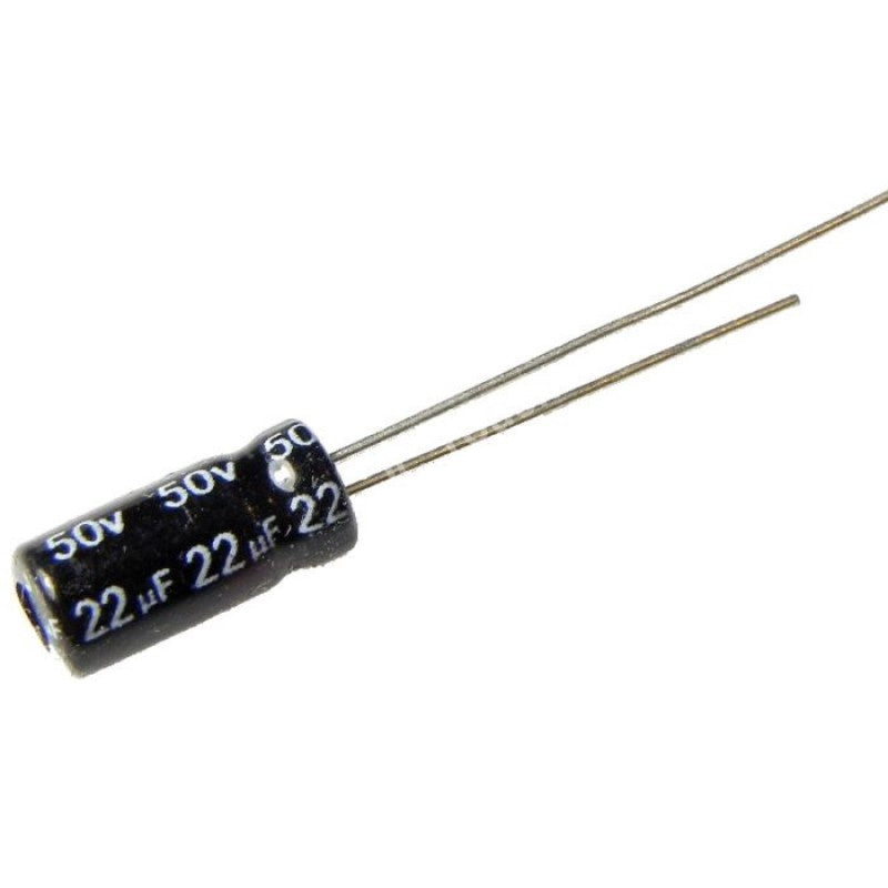 Capacitor 50V 22UF D#201
