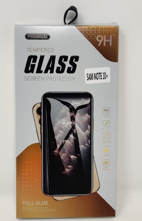 GENERIC Phone Screen Protector for Samsung Note 10+ Plus 9H Premium Tempered Glass