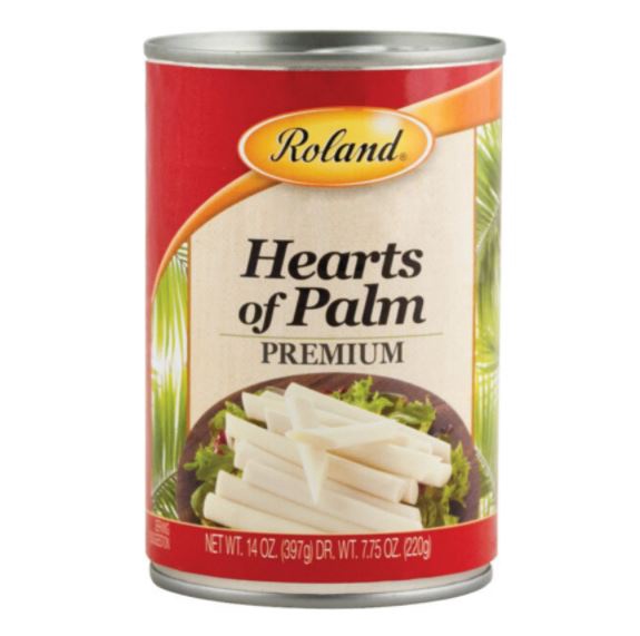 ROLAND (FOODS) Roland Hearts of Palm Premium 14OZ 397G