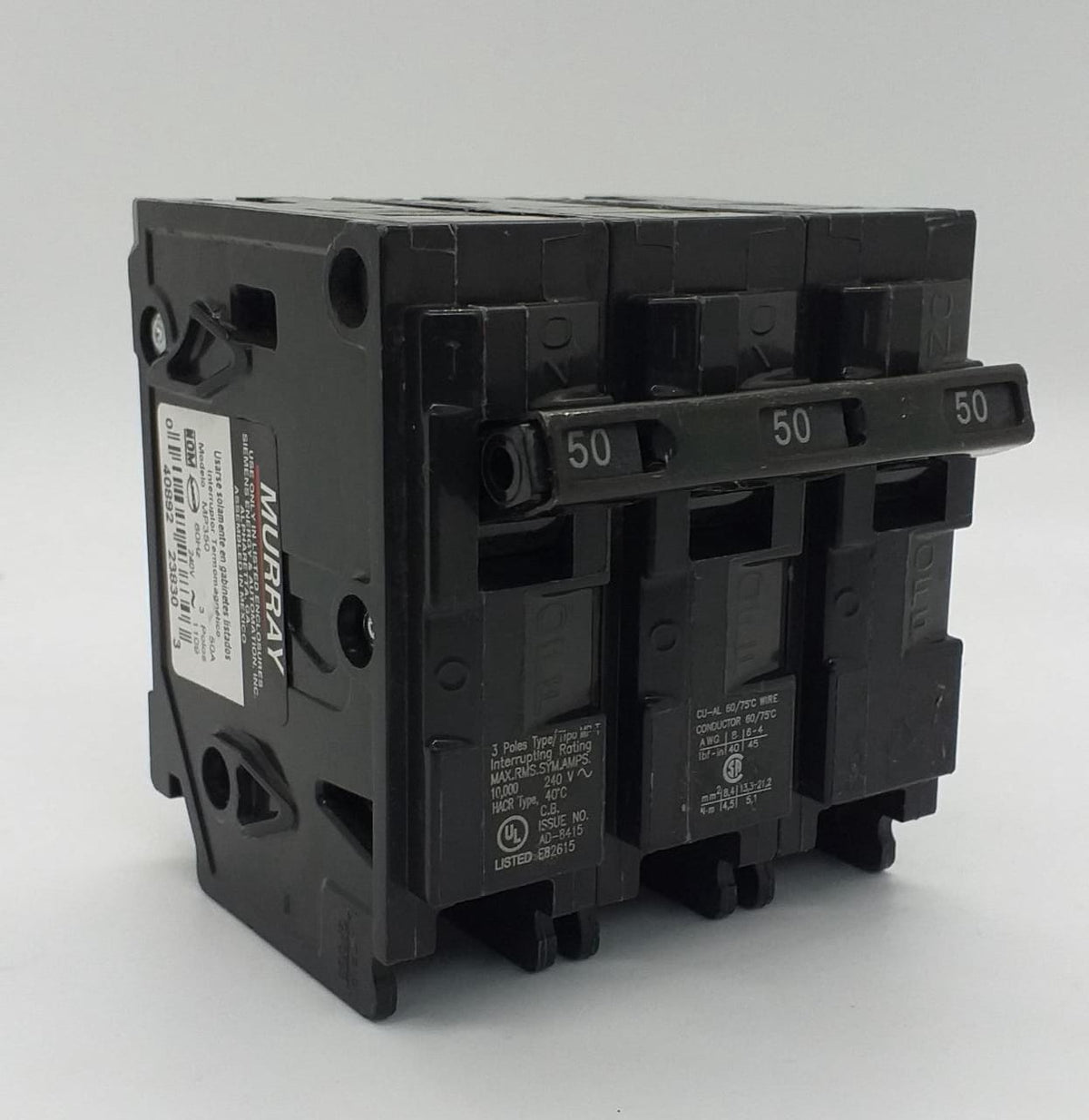 MURRAY Breaker 50AMPS T/POLE MP-350