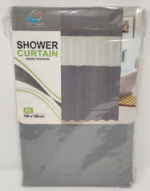 OUMEIYA Shower Curtain F648 180 X 180CM with Hooks