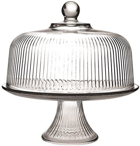 ANCHOR HOCKING Cake Stand Glass Anchor Monaco C86031AHG18-TRI 2PCS