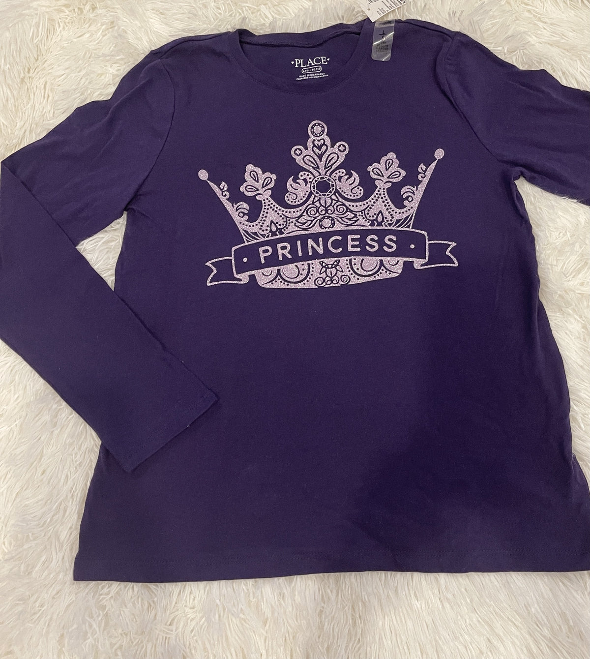 CHILDREN PLACE Kids Tshirt Long Sleeve Size 10/12