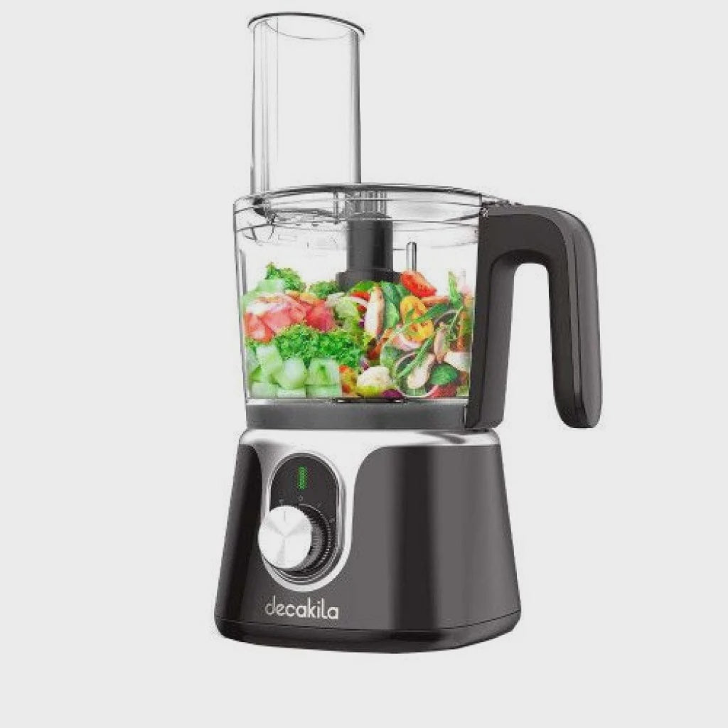 DECAKILA Food Processor Cordless KMMG005B 1.25L 200W Lithium Battery