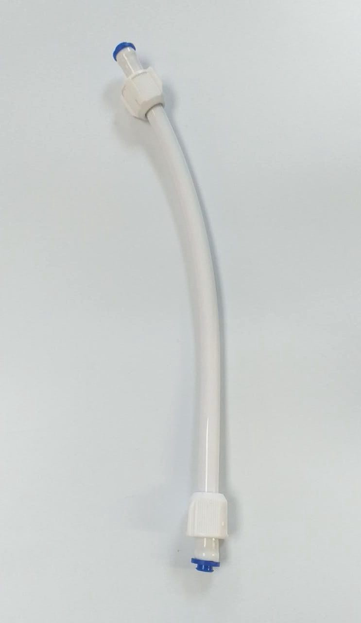 Flex Hose 1/2" X 1/2" X 15" Plastic White Tiger