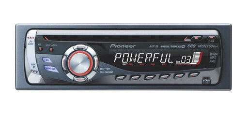 PIONEER C.d Player Car DEH-P4950MP + Free Modulator FM Otu CM-02 Car Bt MP3 Player Rgb Ambient Lighting 3.1A 2USB Charger