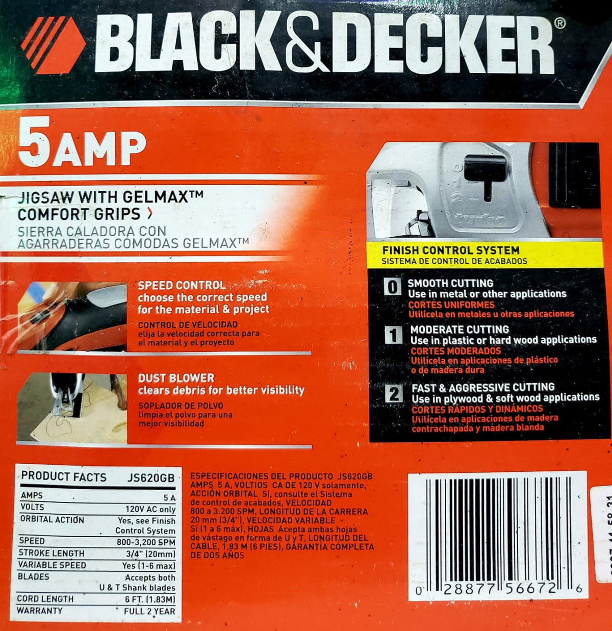 BLACK AND DECKER Jig Saw Black & Decker JS620GB