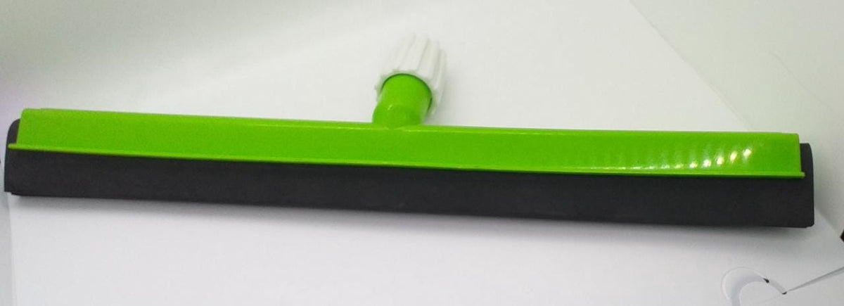 Window Wiper 17" Blue Rubber Black Blade