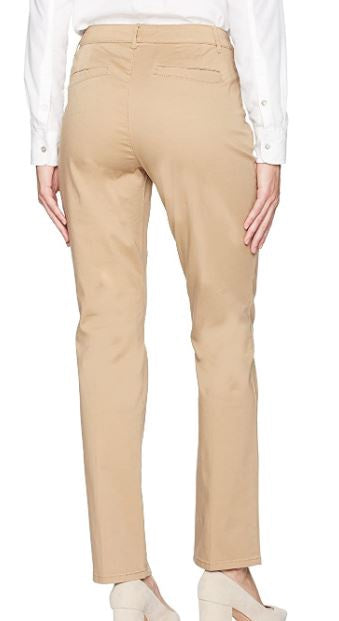GLORIA VANDERBILT Pants Women Khaki Anita Straight Average