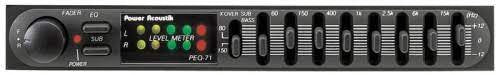 POWER ACOUSTIK Equalizer Car PEQ-70
