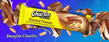 CHARLES Chocolate Roasted Peanuts 50G 1.76OZ
