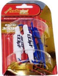AUDIO PIPE Capacitor Inline BB-133 Sold 2PCS Pack