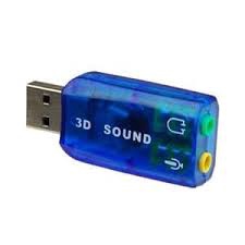 NIPPON AMERICA Computer Sound Card USB BL-IBM-USB35-HM 3.5MM