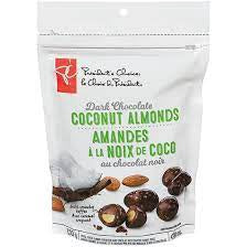 PRESIDENT CHOICE Pc Dark Chocolate Coconut Almonds 250G