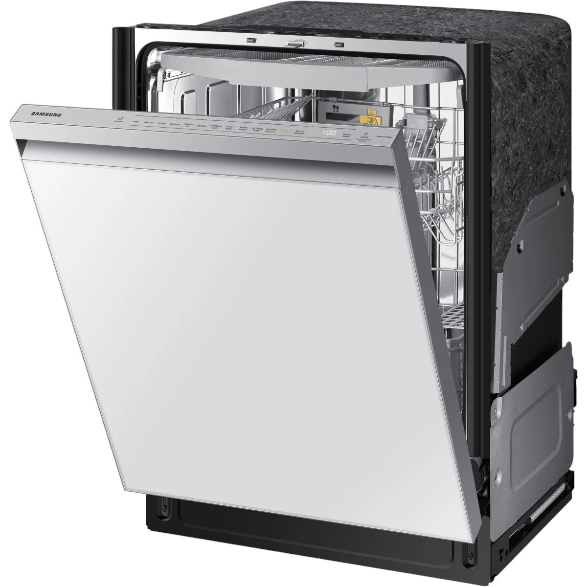 SAMSUNG Dishwasher DW80BB707012AA Bespoke White Glass