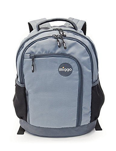 MIGGO Computer Laptop Backpack Grey MBPS-104-GY