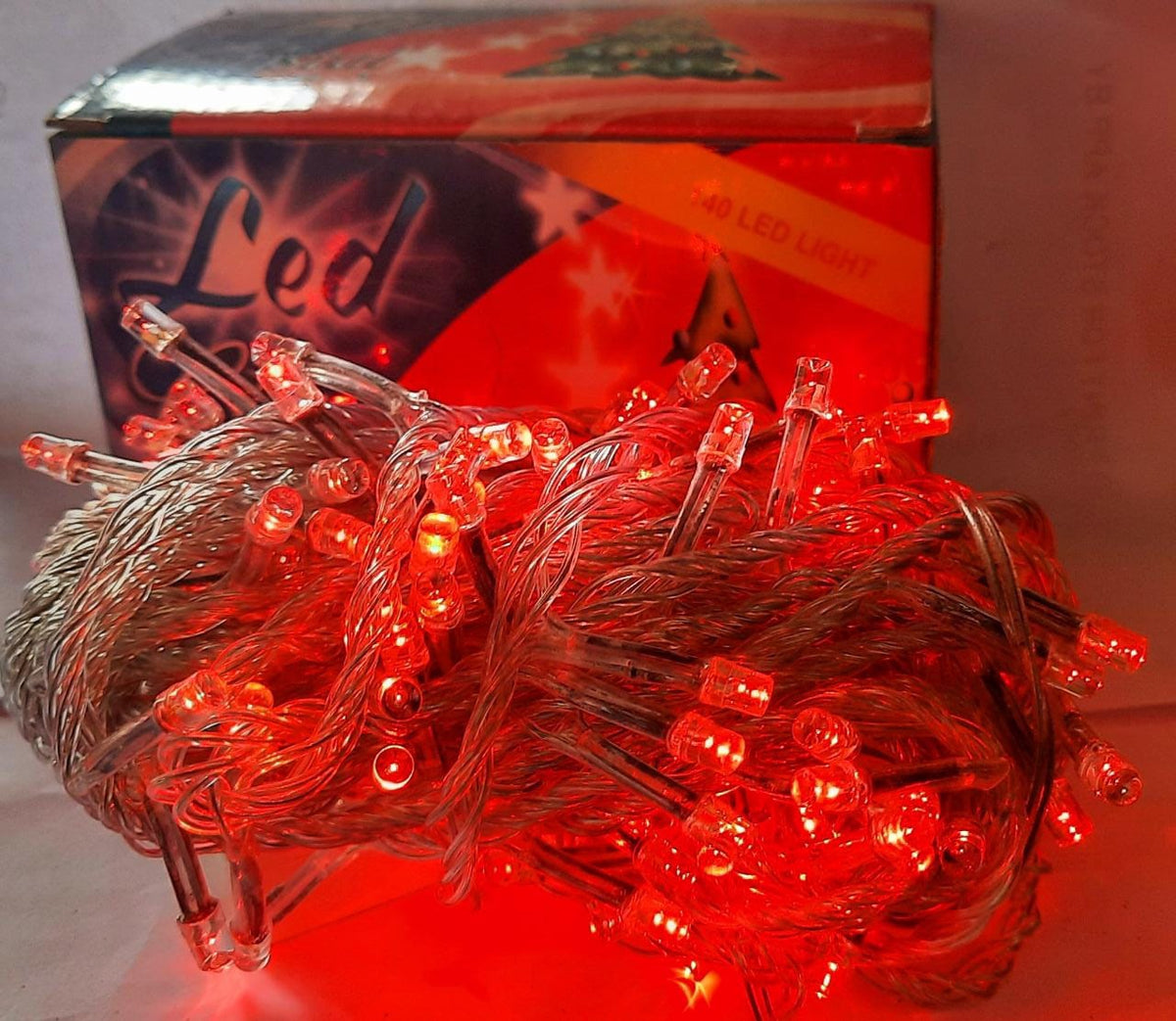 Fairy Light 140 Bulb LED Red 110V
