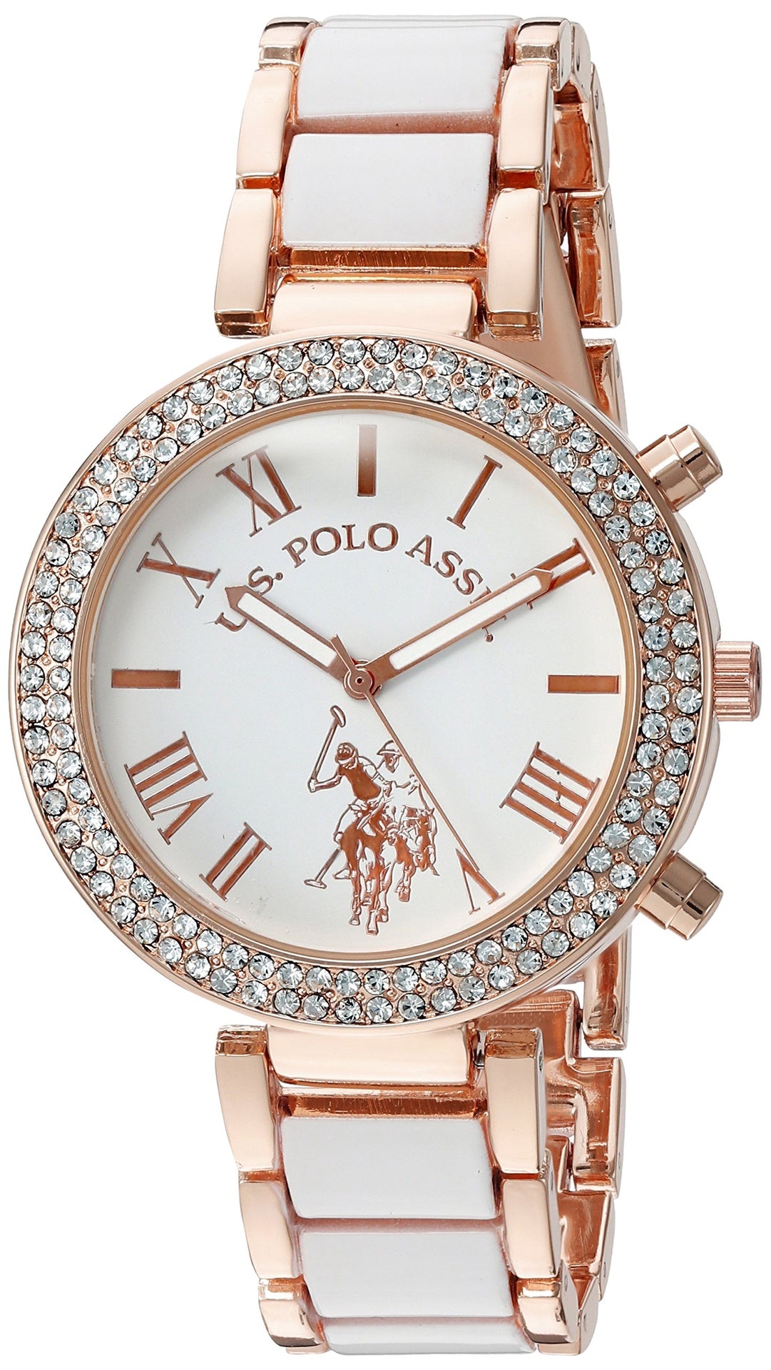 US POLO ASSN. Watch Us Polo Assn. Women's Quartz White Dress USC40091