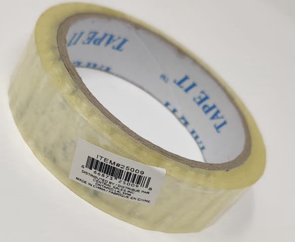 TAPE IT Tape 1" Tm Clear 50YDS 25009