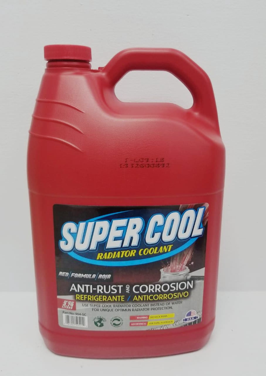 SUPERCOOL Coolant Radiator Red 1 Gal 904-SC