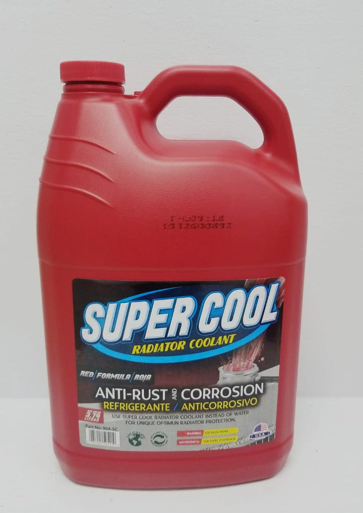 SUPERCOOL Coolant Radiator Red 1 Gal 904-SC