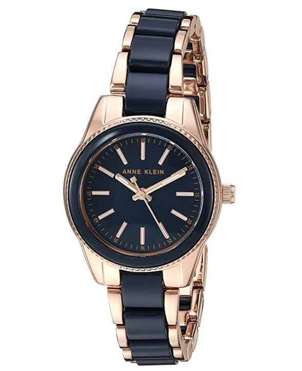 ANNE KLEIN Watch Women Resin Wristwatch AK/3212NVRG