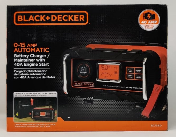 BLACK AND DECKER Battery Charger Black + Decker BC15BD 15AMP 12V