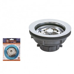 CENTURION Sink Waste STR3124T 1 1/2" X 4" Plastic with Flanged Tailpiece