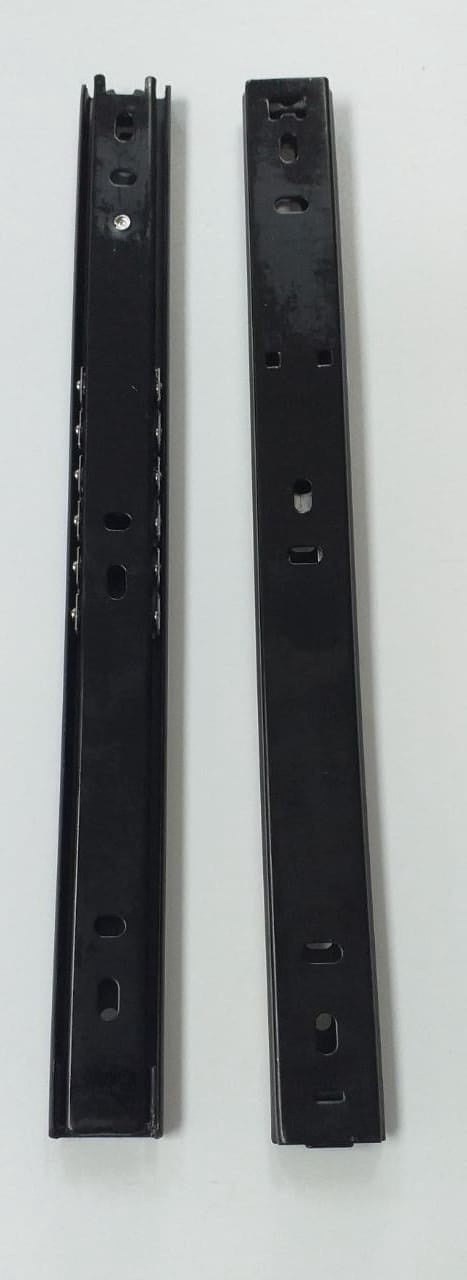 Drawer Slide 11" Blk 2 Way W/BALL