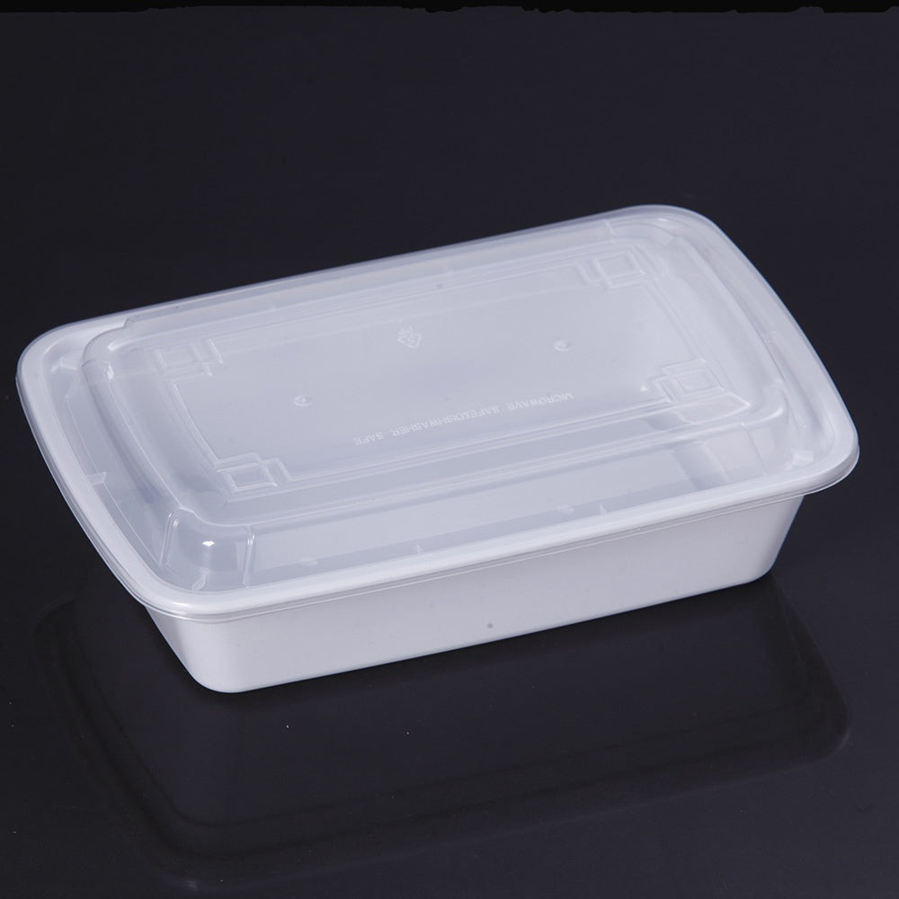 XUELI Food Bowl White with Lid 938
