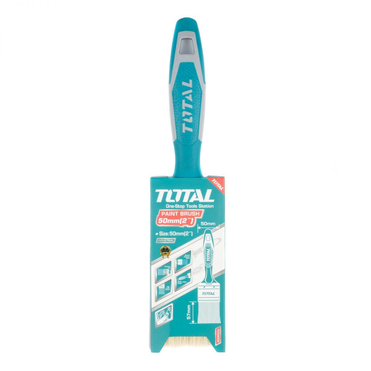 TOTAL Paint Brush 2" THT84026 Thick Quality Paper Case
