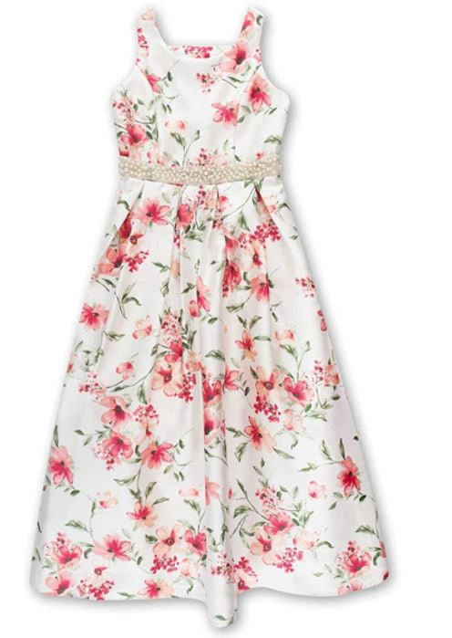 SPEECHLESS Kids Dress Floral Full Length Size 8
