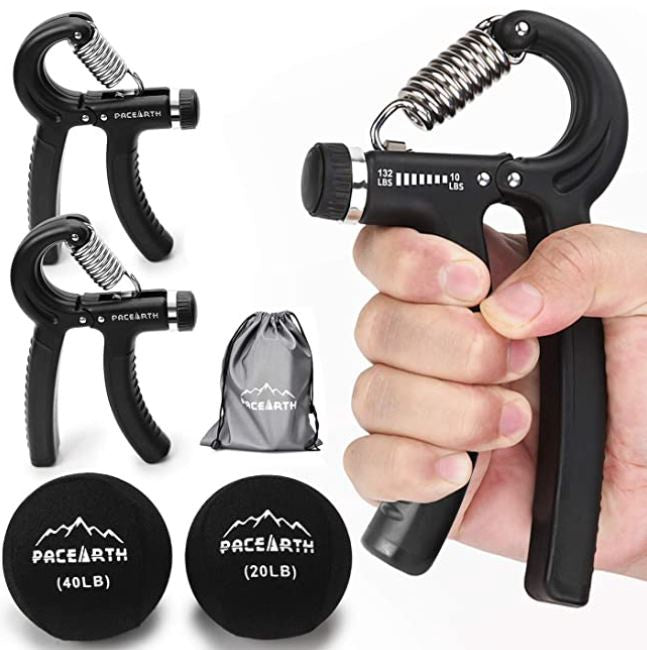 PACEARTH Hand Grip Strengthener Workout Kit
