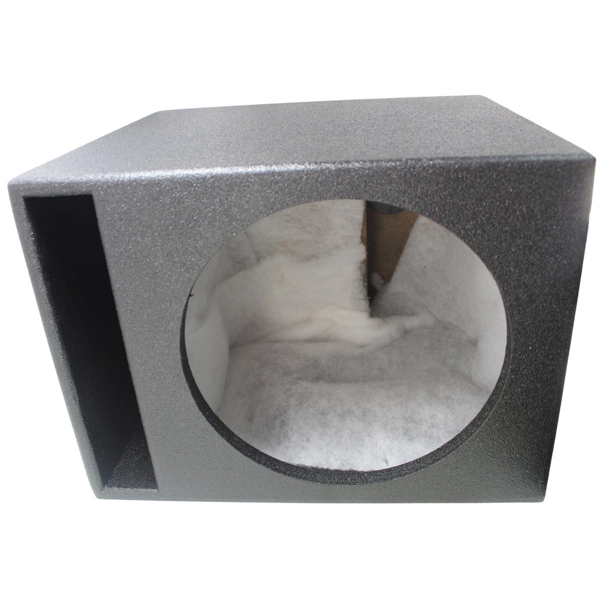 PIPEMAN'S Speaker Box Car 12" Empty BVHD-112BKPU Heavy Duty L Vented Enclosure with 1" Face